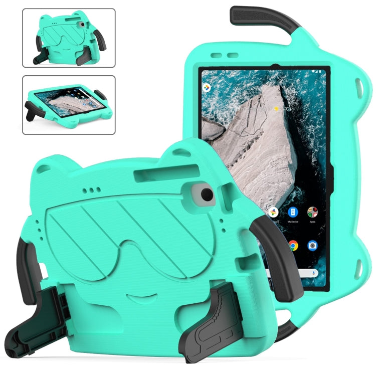 For Nokia T20 10.36 2021 Ice Baby EVA Shockproof Hard PC Tablet Case(Mint Green+Black) - Nokia by PMC TechLife | Online Shopping South Africa | PMC TechLife | Buy Now Pay Later Mobicred