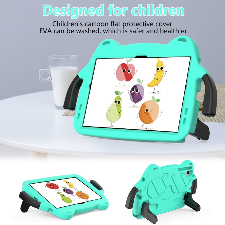 For Nokia T20 10.36 2021 Ice Baby EVA Shockproof Hard PC Tablet Case(Mint Green+Black)