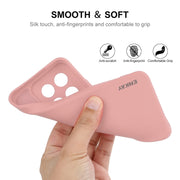 For Xiaomi 14 ENKAY Hat-Prince Liquid Silicone Shockproof Soft Phone Case(Pink)