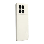 For Xiaomi Poco F6 Pro / Redmi K70 ENKAY Hat-Prince Liquid Silicone Shockproof Soft Phone Case(Beige)