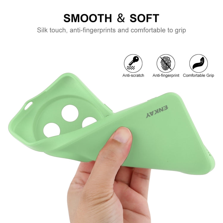 For Xiaomi 14 Ultra ENKAY Hat-Prince Liquid Silicone Shockproof Soft Phone Case(Black)