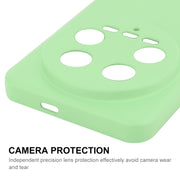 For Xiaomi 14 Ultra ENKAY Hat-Prince Liquid Silicone Shockproof Soft Phone Case(Black)