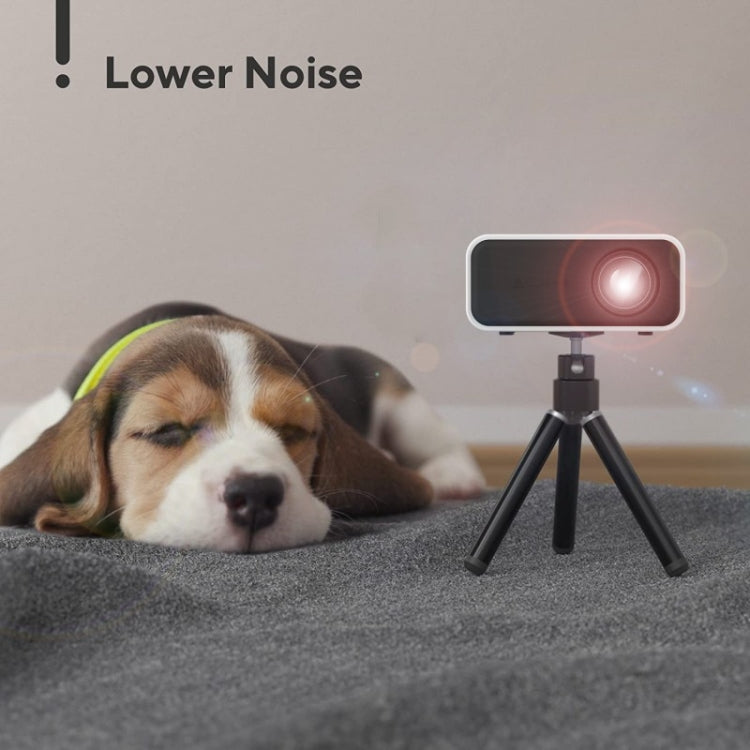 YT300 Home Multimedia Mini Remote Projector Support Mobile Phone(EU Plug Black)
