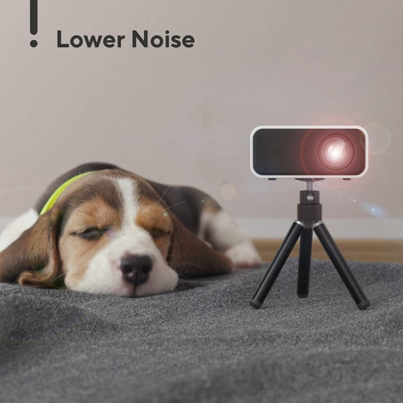 YT300 Home Multimedia Mini Remote Projector Support Mobile Phone(AU Plug White)