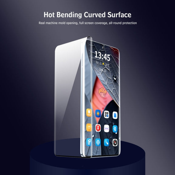 For Huawei Pura 70 Pro / 70 Pro+ / 70 Ultra 5pcs ENKAY 3D Hot Bending Side Glue Tempered Glass Full Film