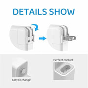 35W PD3.0 USB-C / Type-C Dual Port Charger with 2m Type-C to Type-C Data Cable, US Plug