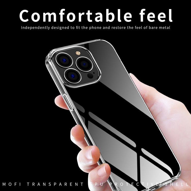 For iPhone 15 Plus MOFI Ming Series Ultra-thin TPU Phone Case(Transparent) - free shipping - PMC TechLife - Order now!
