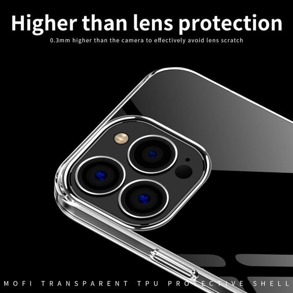 For iPhone 15 Plus MOFI Ming Series Ultra-thin TPU Phone Case(Transparent)