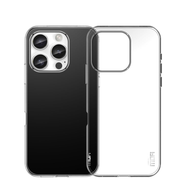 For iPhone 16 Pro Max MOFI Ming Series Ultra-thin TPU Phone Case(Transparent) - iPhone 16 Pro Max Cases by MOFI | Online Shopping South Africa | PMC TechLife | Buy Now Pay Later Mobicred
