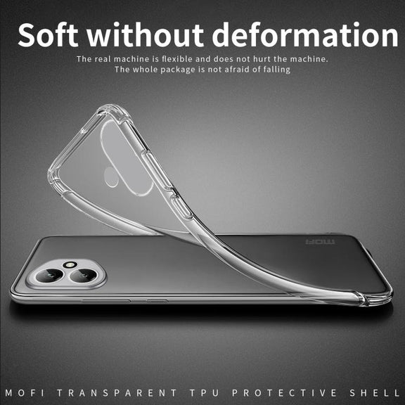 For iPhone 17 MOFI Ming Series Ultra-thin TPU Phone Case(Transparent)