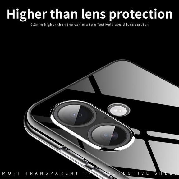 For iPhone 17 MOFI Ming Series Ultra-thin TPU Phone Case(Transparent)