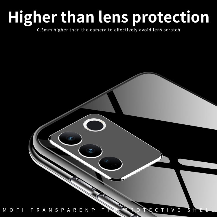 For vivo S17 MOFI Ming Series Ultra-thin TPU Phone Case(Transparent) - vivo Cases by MOFI | Online Shopping South Africa | PMC TechLife