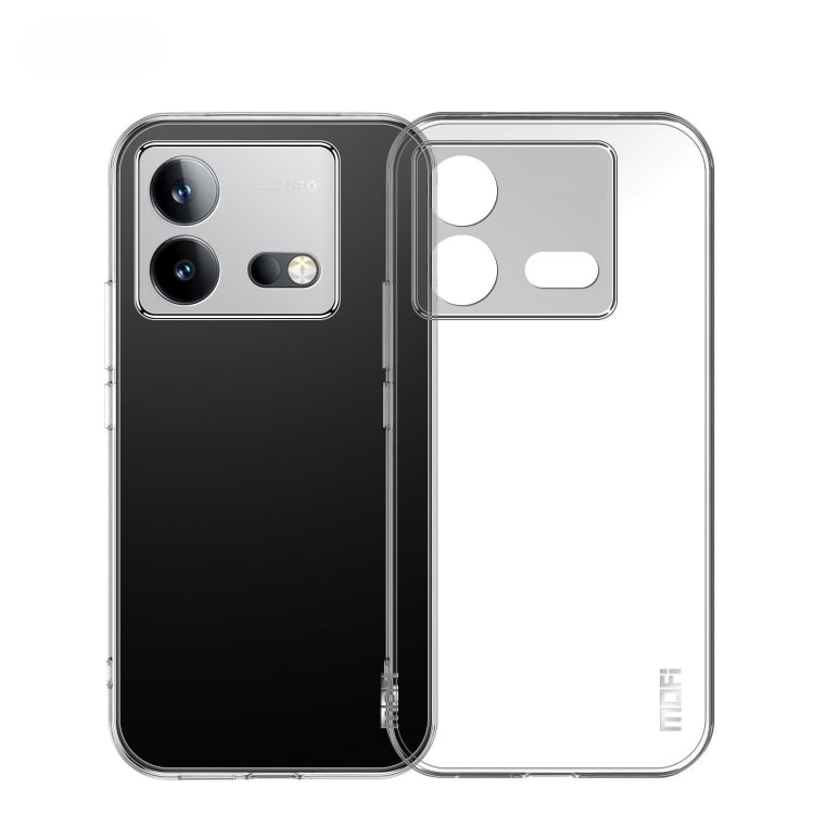 For vivo iQOO Neo8 / Neo8 Pro MOFI Ming Series Ultra-thin TPU Phone Case(Transparent) - vivo Cases by MOFI | Online Shopping South Africa | PMC TechLife