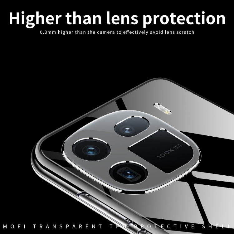 For vivo iQOO 12 MOFI Ming Series Ultra-thin TPU Phone Case(Transparent) - iQOO 12 Cases by MOFI | Online Shopping South Africa | PMC TechLife