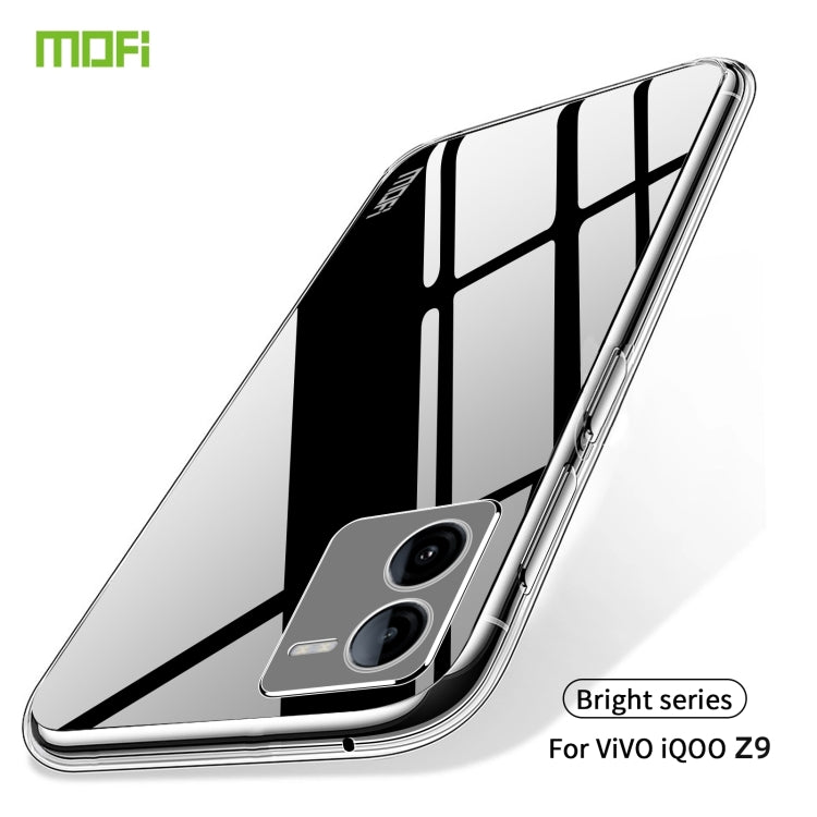 For vivo iQOO Z9 MOFI Ming Series Ultra-thin TPU Phone Case(Transparent)
