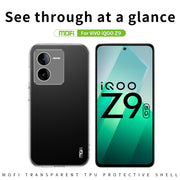 For vivo iQOO Z9 MOFI Ming Series Ultra-thin TPU Phone Case(Transparent)