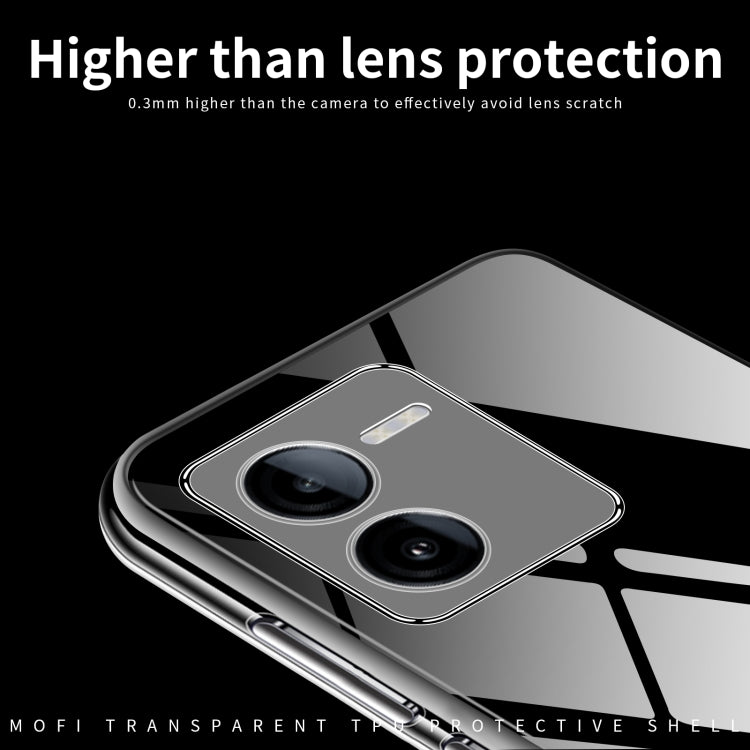For vivo iQOO Z9 MOFI Ming Series Ultra-thin TPU Phone Case(Transparent)