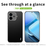 For vivo iQOO Z9 Turbo MOFI Ming Series Ultra-thin TPU Phone Case(Transparent)
