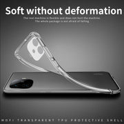 For vivo iQOO Z9 Turbo MOFI Ming Series Ultra-thin TPU Phone Case(Transparent)