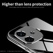 For vivo iQOO Z9 Turbo MOFI Ming Series Ultra-thin TPU Phone Case(Transparent)
