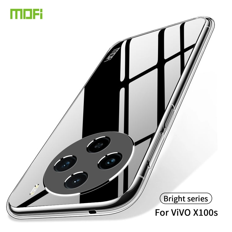 For vivo X100s MOFI Ming Series Ultra-thin TPU Phone Case(Transparent) - vivo Cases by MOFI | Online Shopping South Africa | PMC TechLife | Buy Now Pay Later Mobicred