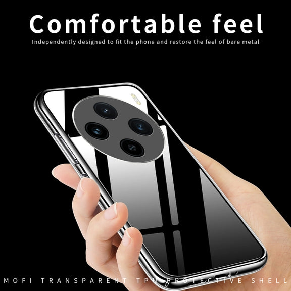 For vivo X100s MOFI Ming Series Ultra-thin TPU Phone Case(Transparent)