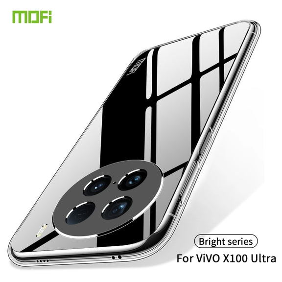 For vivo X100 Ultra MOFI Ming Series Ultra-thin TPU Phone Case(Transparent)