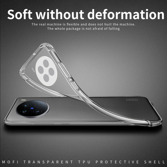 For vivo X100 Ultra MOFI Ming Series Ultra-thin TPU Phone Case(Transparent)