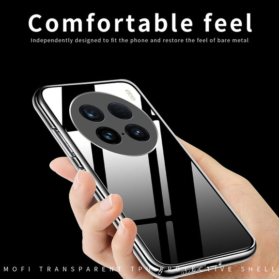 For vivo X100 Ultra MOFI Ming Series Ultra-thin TPU Phone Case(Transparent)