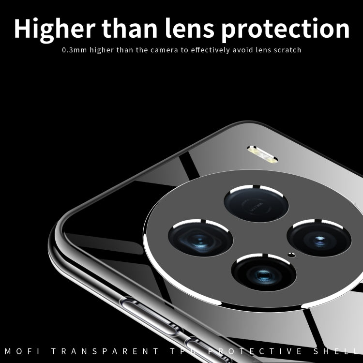 For vivo X100 Ultra MOFI Ming Series Ultra-thin TPU Phone Case(Transparent)