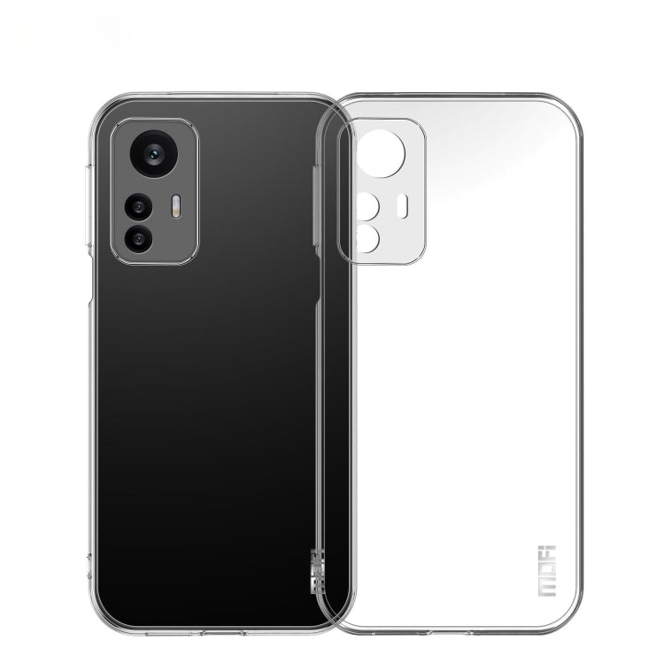 For Xiaomi Redmi Note 12S MOFI Ming Series Ultra-thin TPU Phone Case(Transparent) - Xiaomi Cases by MOFI | Online Shopping South Africa | PMC TechLife