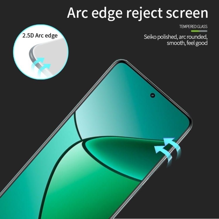 For Realme 12+ PINWUYO 9H 2.5D Full Screen Tempered Glass Film(Black) - Realme Tempered Glass by PINWUYO | Online Shopping South Africa | PMC TechLife | Buy Now Pay Later Mobicred