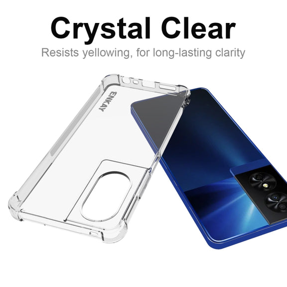 For TCL 50 SE 4G ENKAY Hat-Prince Transparent TPU Shockproof Phone Case