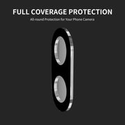 For Samsung Galaxy Z Flip7 FE ENKAY Hat-Prince 9H Rear Camera Lens Tempered Glass Film(Black)