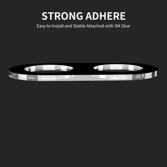 For Samsung Galaxy Z Flip7 FE ENKAY Hat-Prince 9H Rear Camera Lens Tempered Glass Film(Black)