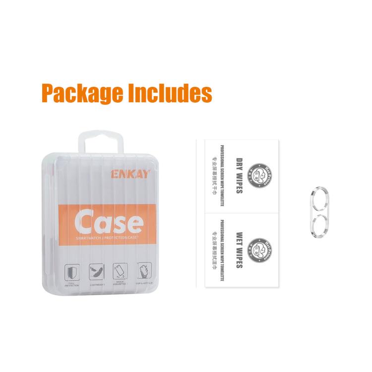 For Samsung Galaxy Z Flip7 FE ENKAY Hat-Prince 9H Rear Camera Lens Tempered Glass Film(Transparent)