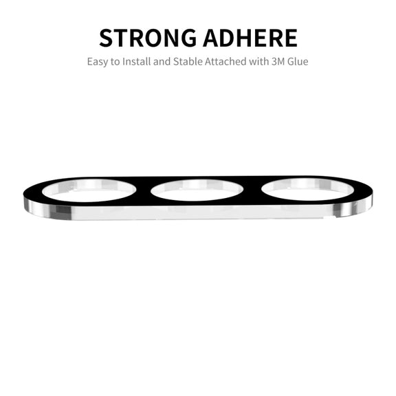 For Samsung Galaxy S24 5G 2pcs ENKAY Hat-Prince 9H Rear Camera Lens Tempered Glass Film(Black)