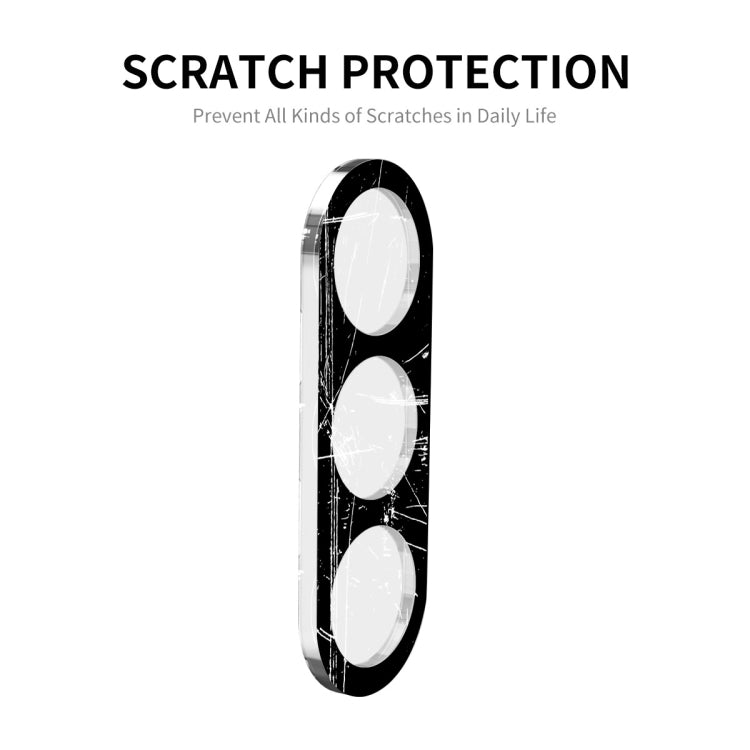 For Samsung Galaxy S24 5G 2pcs ENKAY Hat-Prince 9H Rear Camera Lens Tempered Glass Film(Black)