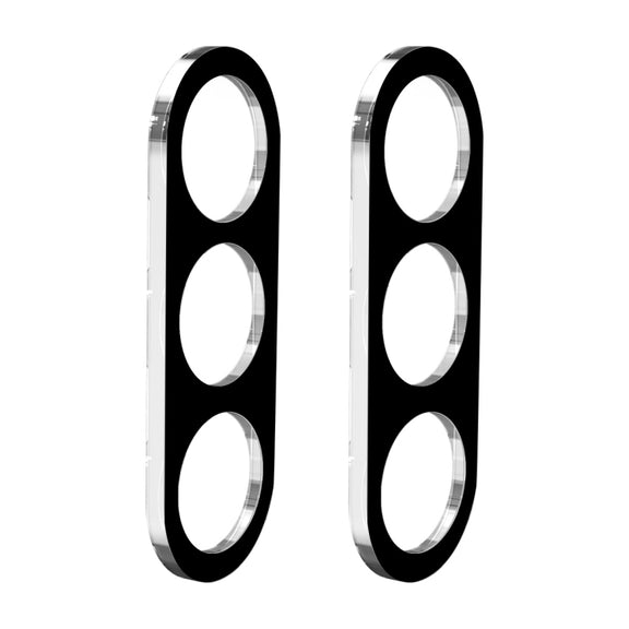 For Samsung Galaxy S24 5G 2pcs ENKAY Hat-Prince 9H Rear Camera Lens Tempered Glass Film(Black)