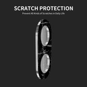For Samsung Galaxy Z Flip7 FE 2pcs ENKAY Hat-Prince 9H Rear Camera Lens Tempered Glass Film(Black)
