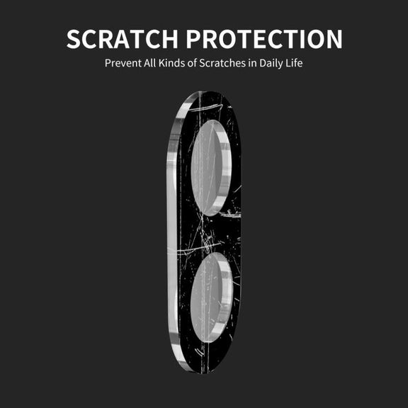For Samsung Galaxy Z Flip7 FE 2pcs ENKAY Hat-Prince 9H Rear Camera Lens Tempered Glass Film(Black)