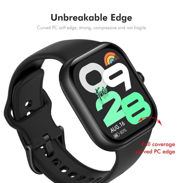 For Redmi Watch Move 2pcs ENKAY ENKAY 3D Full Coverage Soft PC Edge PMMA HD Screen Film