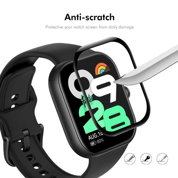 For Redmi Watch Move 2pcs ENKAY ENKAY 3D Full Coverage Soft PC Edge PMMA HD Screen Film