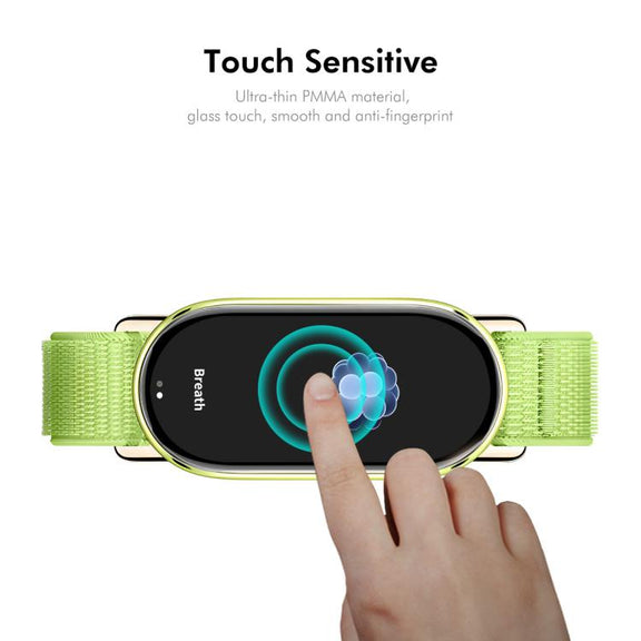 For Xiaomi Smart Band 10 2pcs ENKAY ENKAY 3D Full Coverage Soft PC Edge PMMA HD Screen Film