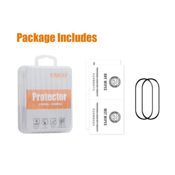For Xiaomi Smart Band 10 2pcs ENKAY ENKAY 3D Full Coverage Soft PC Edge PMMA HD Screen Film