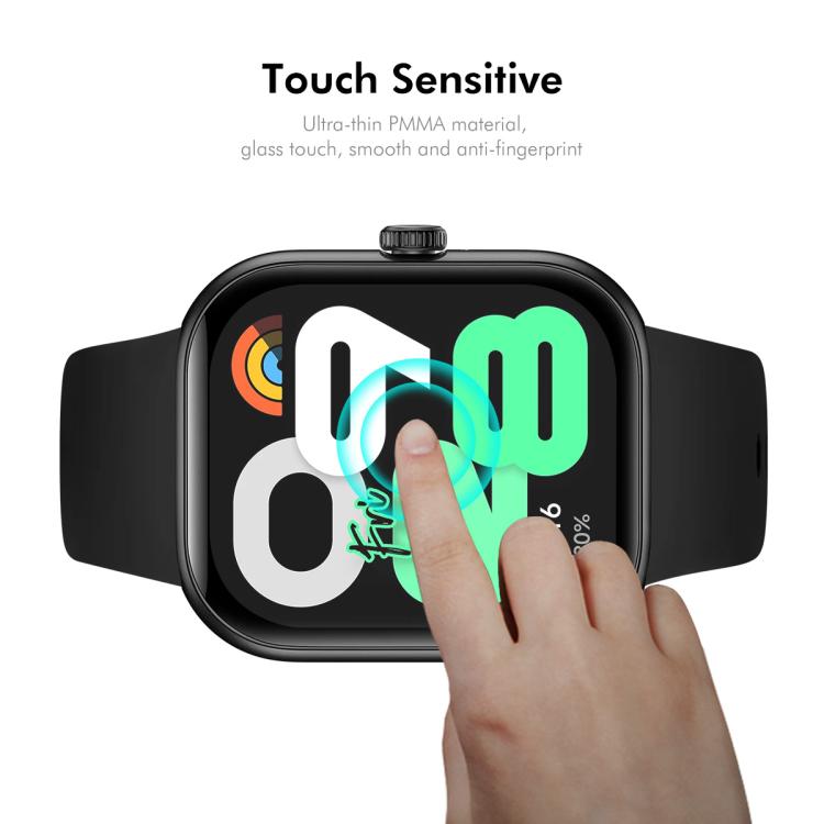 For Redmi Watch Move 5pcs ENKAY ENKAY 3D Full Coverage Soft PC Edge PMMA HD Screen Film