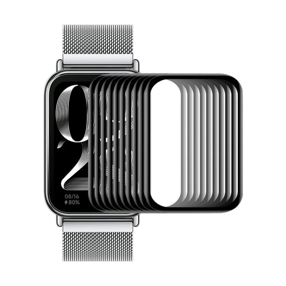 For Xiaomi Mi Band 8 Pro 10pcs ENKAY ENKAY 3D Full Coverage Soft PC Edge PMMA HD Screen Film