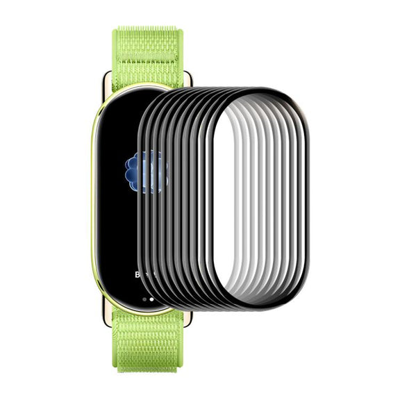 For Xiaomi Smart Band 10 10pcs ENKAY ENKAY 3D Full Coverage Soft PC Edge PMMA HD Screen Film