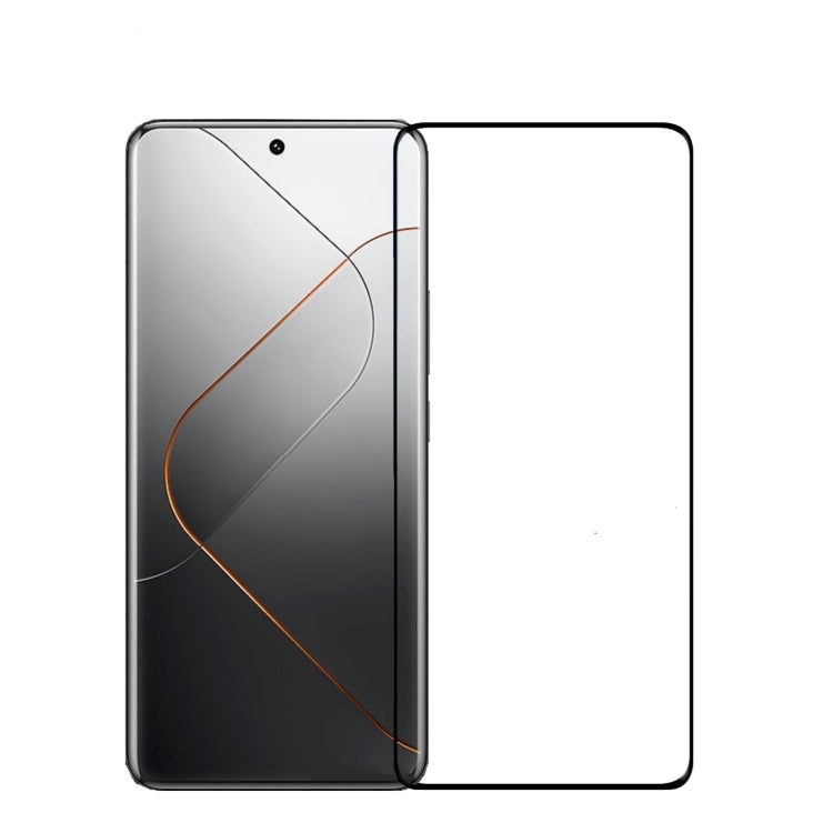 For Xiaomi 14 Pro PINWUYO 9H 3D Hot Bending Tempered Glass Film(Black) - free shipping - PMC TechLife - Order now!