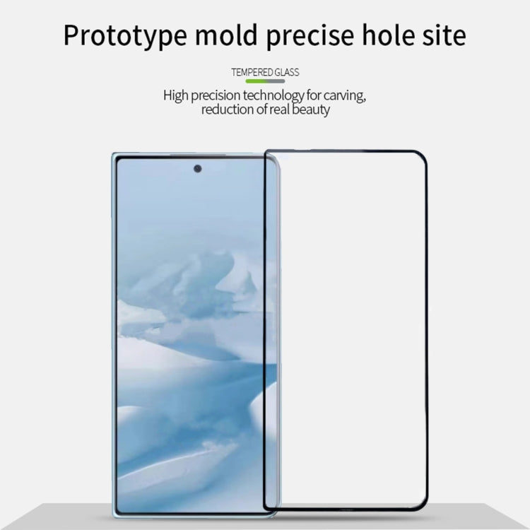 For Honor Magic Vs2 MOFI 9H 3D Hot Bending Tempered Glass Film(Black) - Honor Tempered Glass by MOFI | Online Shopping South Africa | PMC TechLife | Buy Now Pay Later Mobicred